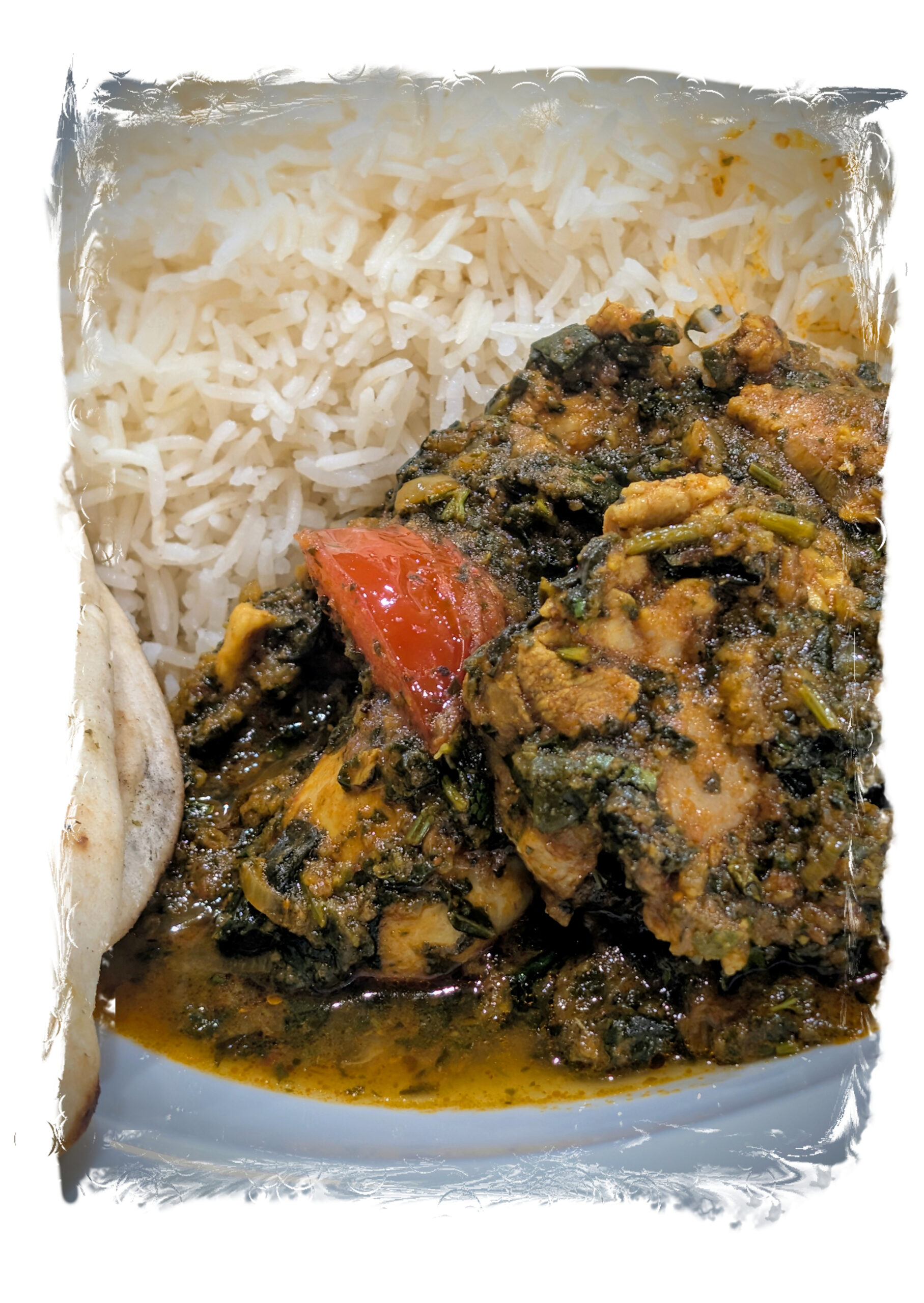 Chicken Saag Traditional Style Curry - 'Ome Made